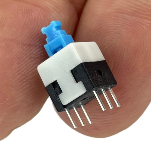 IC-199 6 Pinli Bacaklı Yaylı Push Buton 8x8mm