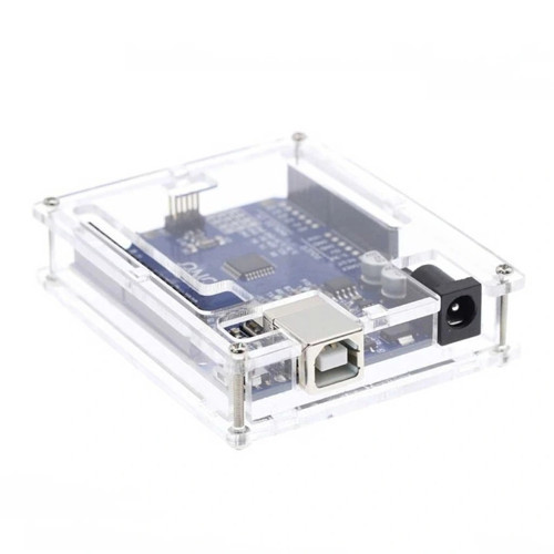 Arduino UNO Şeffaf Akrilik Pleksi Kutu