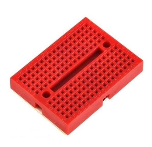 Mini Breadboard Kırmızı Yapışkanlı 170 Pin 1 Adet