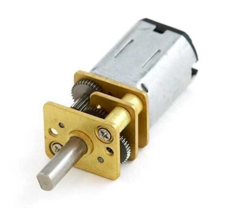 12V 12mm 1000RPM Redüktörlü Mikro DC Motor