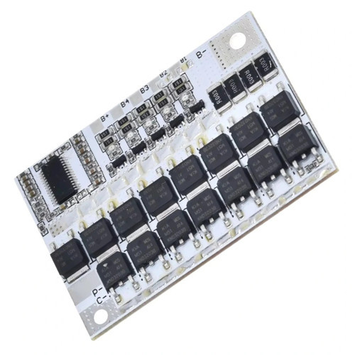 5S 100A LiFePO4 Balanslı BMS Beyaz PCB