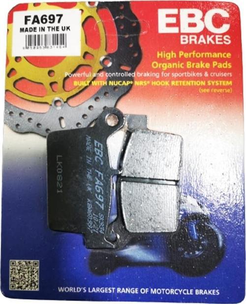 Brakes Organic FA Series Motosiklet Fren Balatası (2 Parça)