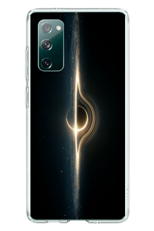 Samsung Galaxy S20 FE Uyumlu Galaksi Uzay Baskılı Silikon Kılıf