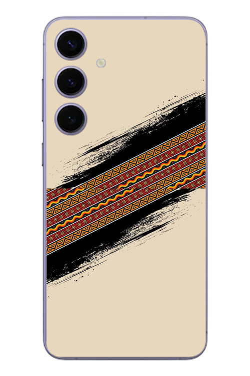 Samsung Galaxy S24 Plus Uyumlu Yan Motif Baskılı Silikon Kılıf
