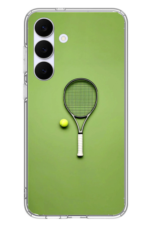 Samsung Galaxy S25 FE Uyumlu Tenis Raketi Baskılı Silikon Kılıf