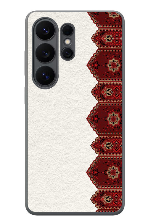 Samsung Galaxy S26 Ultra Uyumlu Halı Köşesi Baskılı Silikon Kılıf