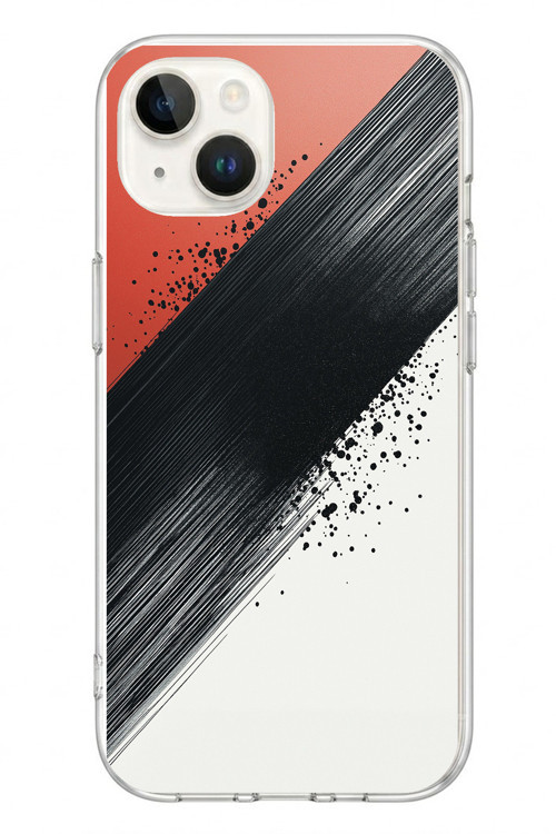 İphone 13/14 Uyumlu Renk Paleti Baskılı Silikon Kılıf