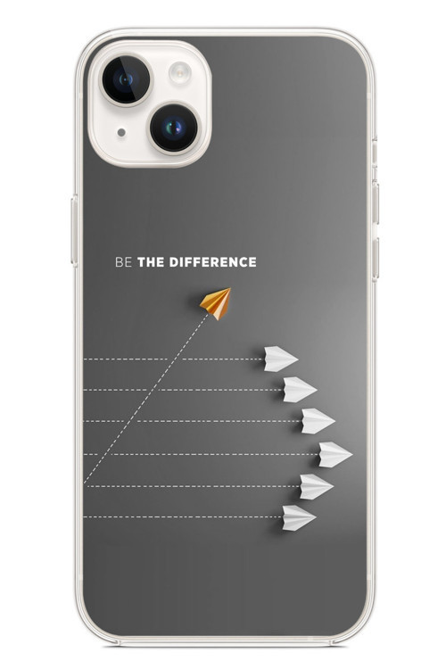 İphone 14 Plus Uyumlu Be The Difference Baskılı Silikon Kılıf