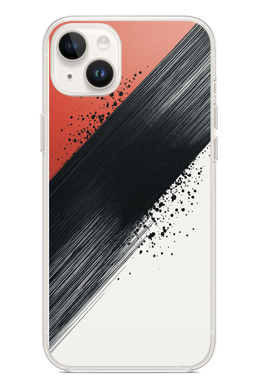 İphone 14 Plus Uyumlu Renk Paleti Baskılı Silikon Kılıf