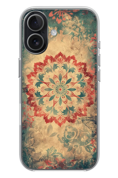 İphone 17 Uyumlu Ebru Çizgisel Baskılı Silikon Kılıf
