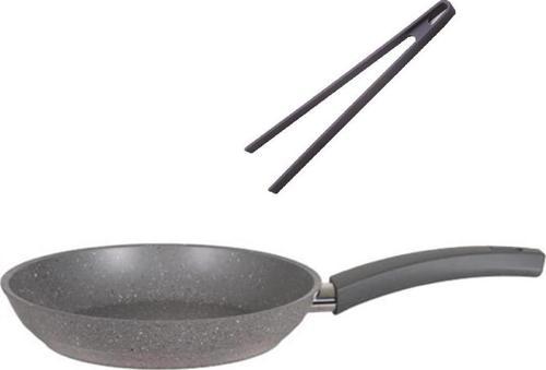 Granit Tava 24 CM Ve Silikon Maşa