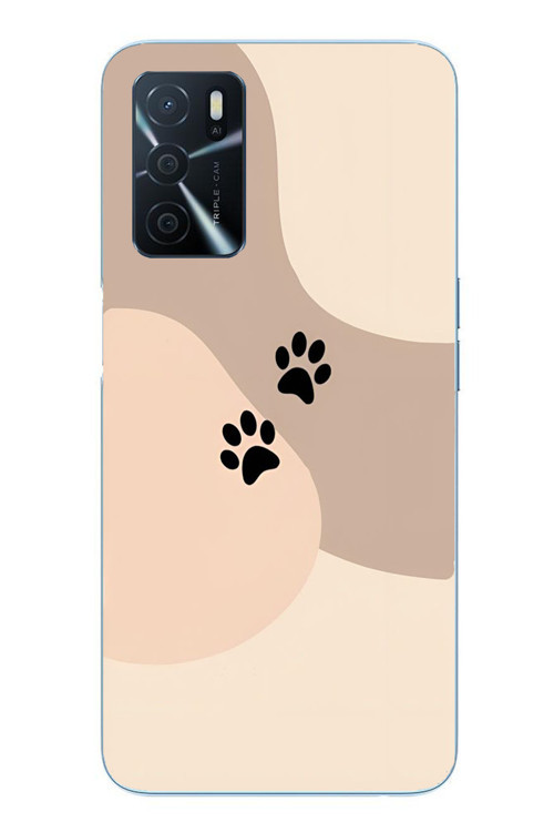 Oppo A16 Uyumlu İki Pati Baskılı Silikon Kılıf