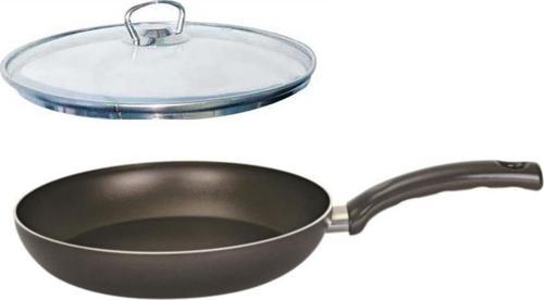 Onyx Teflon Tava 22 CM Cam Kapaklı