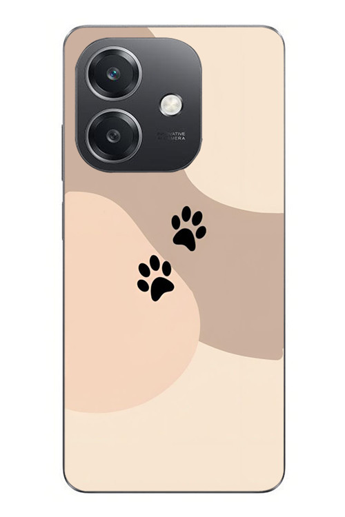 Oppo A3 Uyumlu İki Pati Baskılı Silikon Kılıf