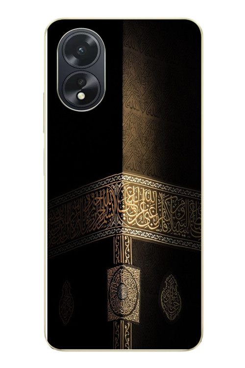 Oppo A38 Uyumlu Kabe Baskılı Silikon Kılıf