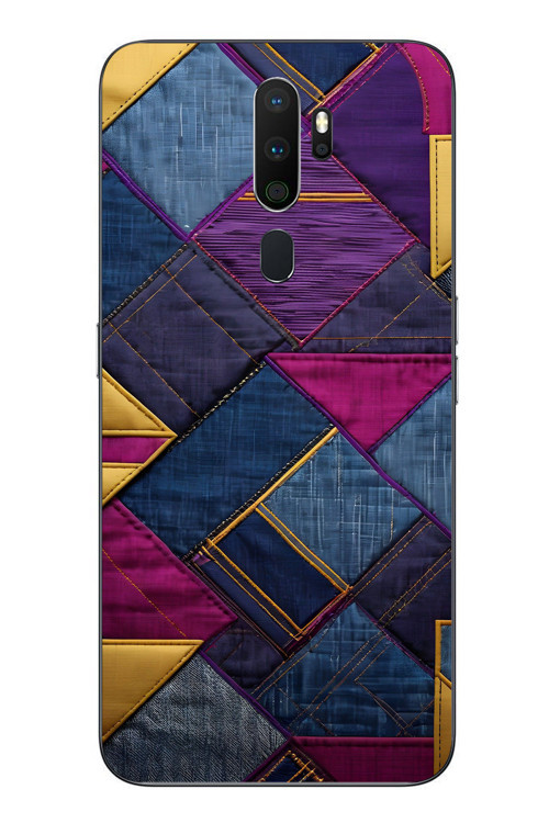Oppo A5 2020 Uyumlu Kot Deseni Baskılı Silikon Kılıf