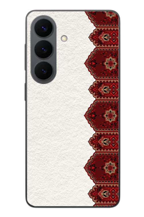 Samsung Galaxy S26 Uyumlu Halı Köşesi Baskılı Silikon Kılıf