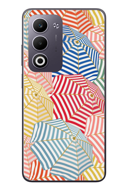 Oppo A5 4G Uyumlu Şemsiyeler Baskılı Silikon Kılıf