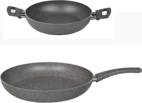 Granit 32 cm Tava ve 22 CM Sahan Seti