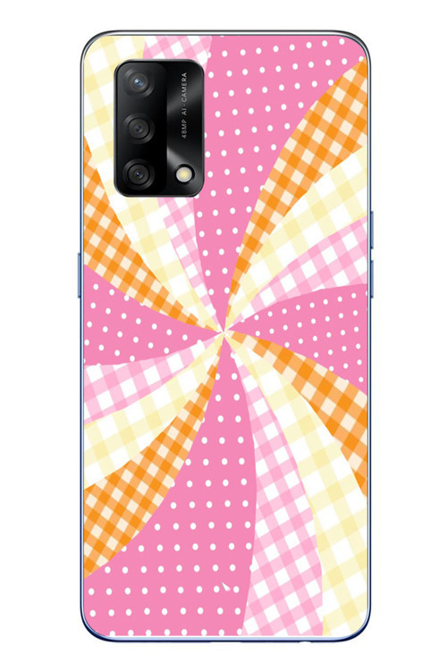 Oppo A74 Uyumlu İz Düşümleri Baskılı Silikon Kılıf