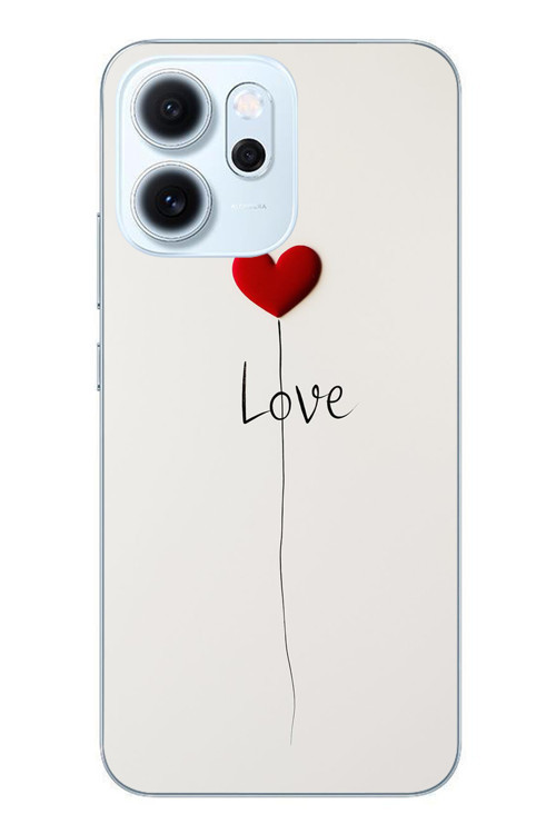 Oppo Reno 14F Uyumlu Love Aşk Baskılı Silikon Kılıf