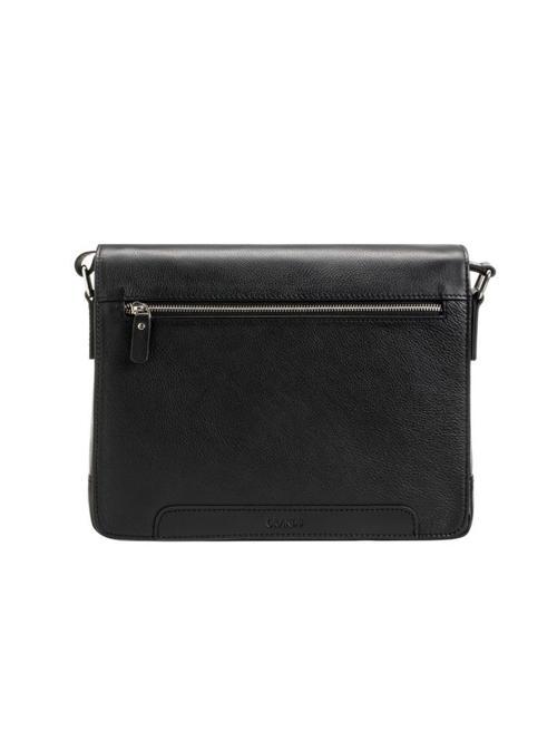 Hakiki Deri Erkek Postacı Çantası Siyah 4253