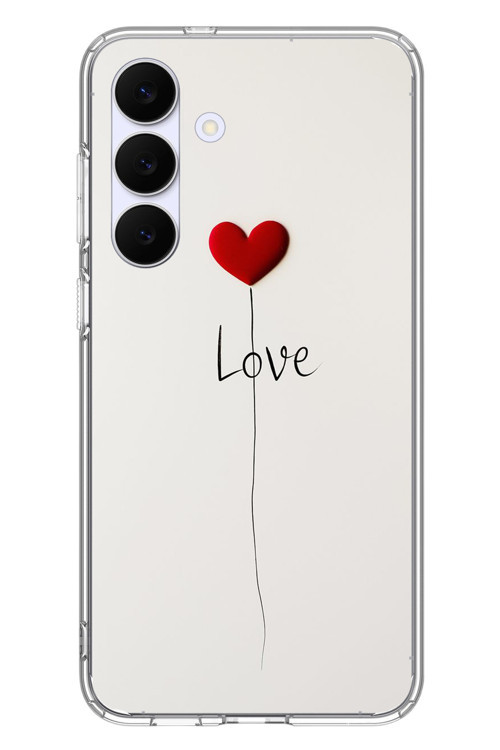Samsung Galaxy S25 FE Uyumlu Love Aşk Baskılı Silikon Kılıf