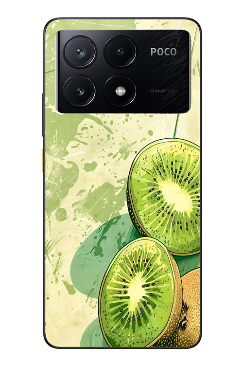 Poco X6 Pro Uyumlu Kiviler Baskılı Silikon Kılıf