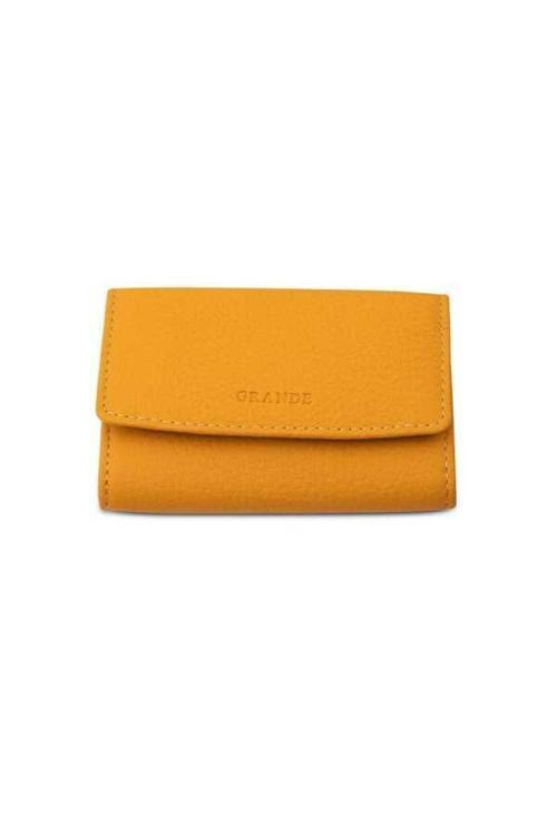 Hakiki Deri Kartlık Sarı 841