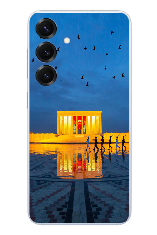 Samsung Galaxy S25 Uyumlu Anıtkabir Baskılı Silikon Kılıf