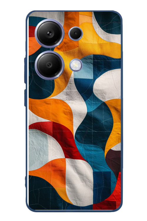 Poco X7 Pro Uyumlu Modern Desenler Baskılı Silikon Kılıf