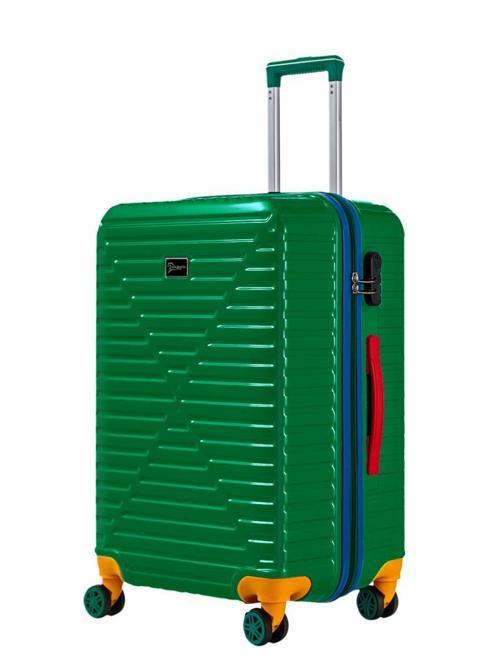 Büyük Boy %100 Polikarbon Valiz 4x2 Teker Yeşil 1088