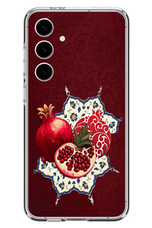 Samsung Galaxy S24 FE Uyumlu Nar Retro Baskılı Silikon Kılıf