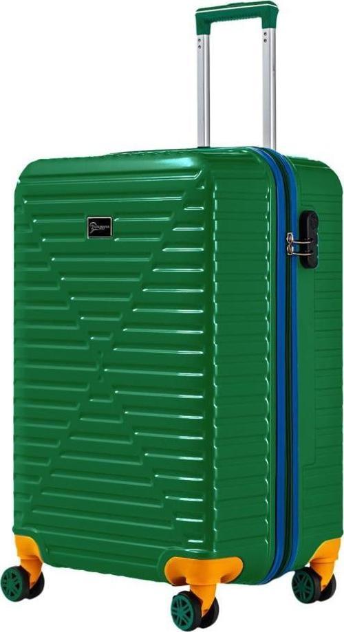 Kabin Boy %100 Polikarbon Valiz 4x2 Teker Yeşil 1088