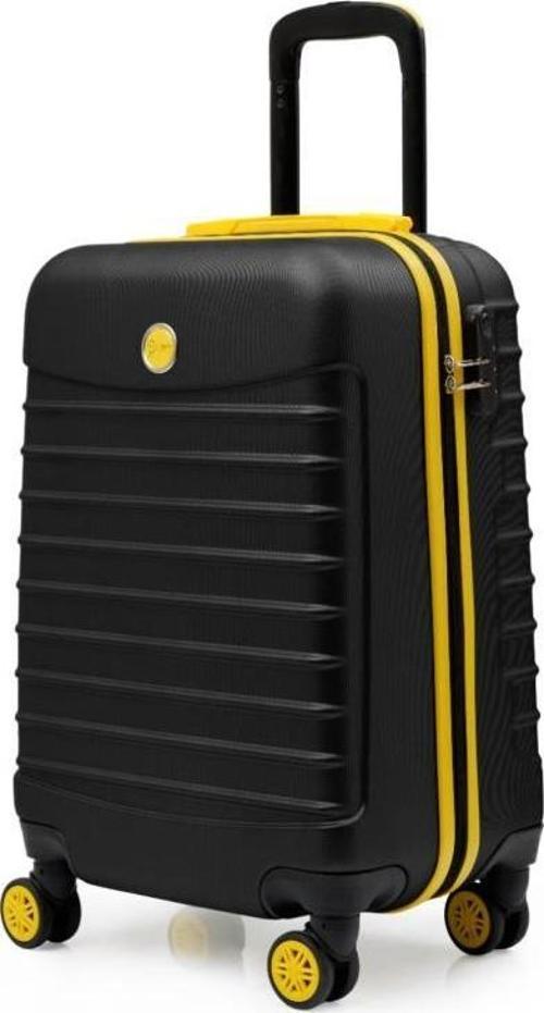 Kabin Boy Valiz 4x2 Teker Siyah 1168