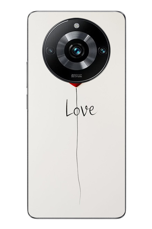 Realme 11 Pro Uyumlu Love Aşk Baskılı Silikon Kılıf