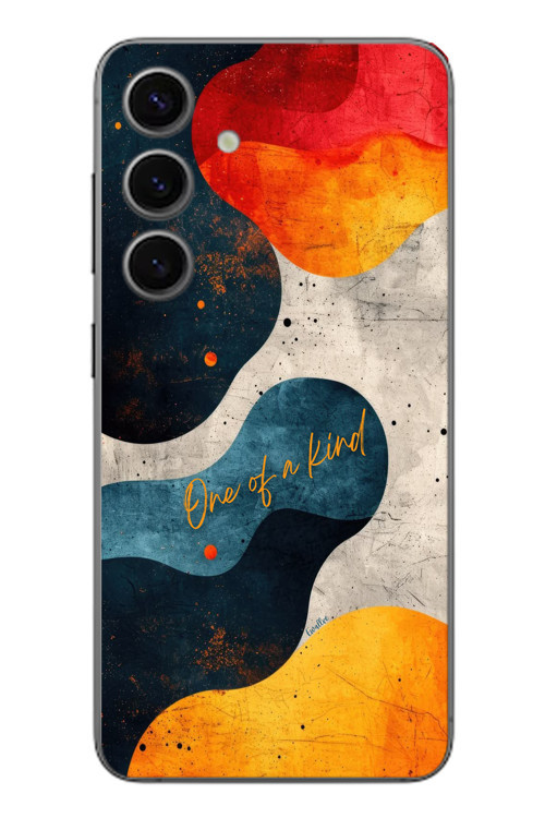 Samsung Galaxy S24 Uyumlu One of a Kind Baskılı Silikon Kılıf