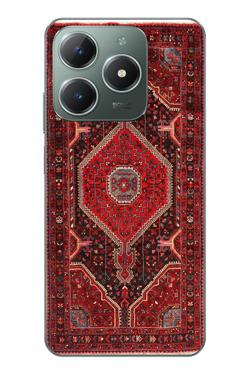 Realme C61 Uyumlu Anadolu Halısı Baskılı Silikon Kılıf