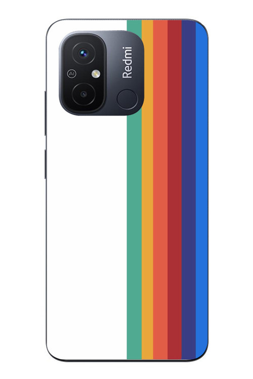 Redmi 12C Uyumlu Gökkuşağı Baskılı Silikon Kılıf