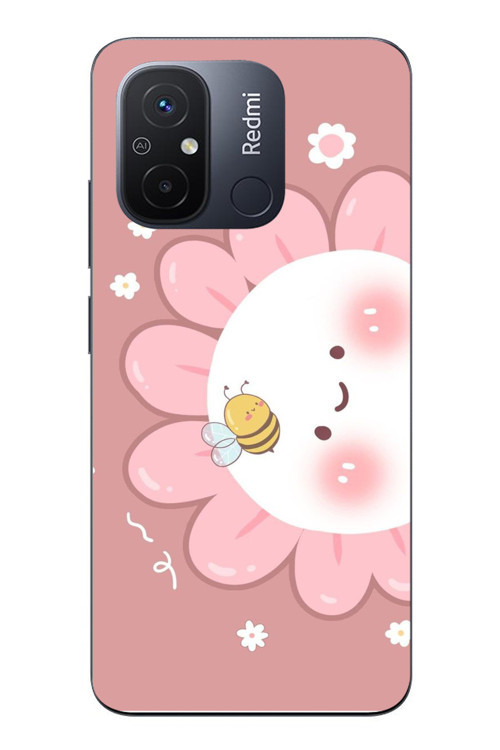 Redmi 12C Uyumlu Papatyam Baskılı Silikon Kılıf