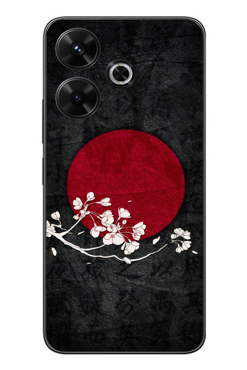 Redmi 13 Uyumlu Ay Tutulması Baskılı Silikon Kılıf