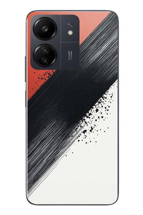 Redmi 13C Uyumlu Renk Paleti Baskılı Silikon Kılıf