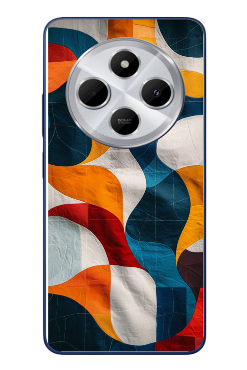 Redmi 14C Uyumlu Modern Desenler Baskılı Silikon Kılıf
