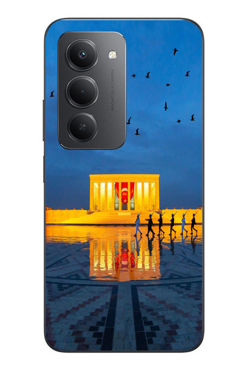 Redmi 15 Uyumlu Anıtkabir Baskılı Silikon Kılıf