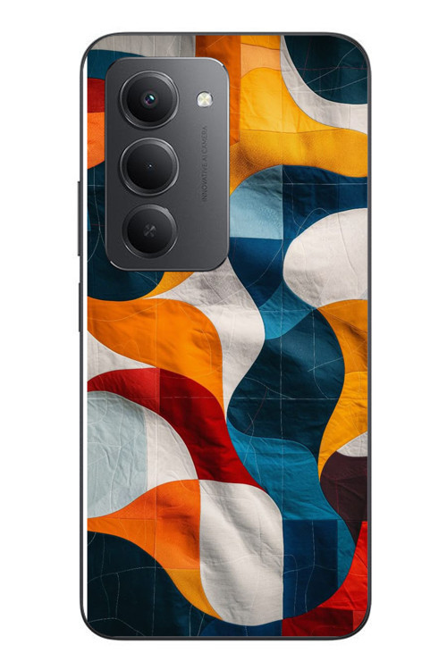 Redmi 15 Uyumlu Modern Desenler Baskılı Silikon Kılıf