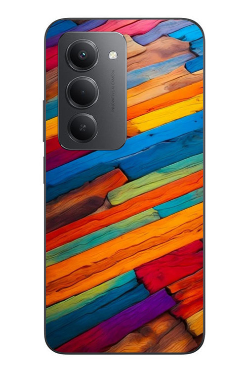 Redmi 15 Uyumlu Renk Geçişleri Baskılı Silikon Kılıf
