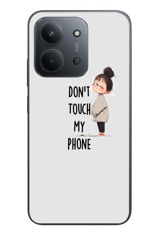 Redmi 15C Uyumlu Telefonuma Dokunma Baskılı Silikon Kılıf