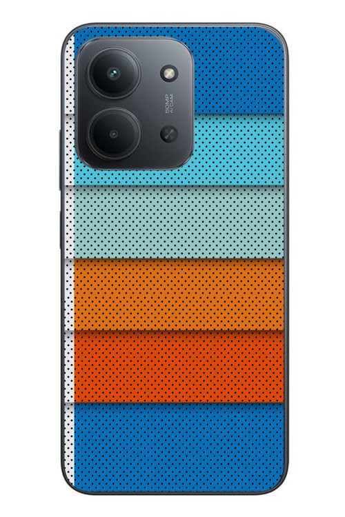 Redmi 15C Uyumlu Renk Geçişi Baskılı Silikon Kılıf