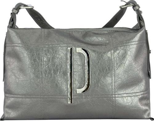 Çapraz Askılı Kadın Çanta Pewter 26552