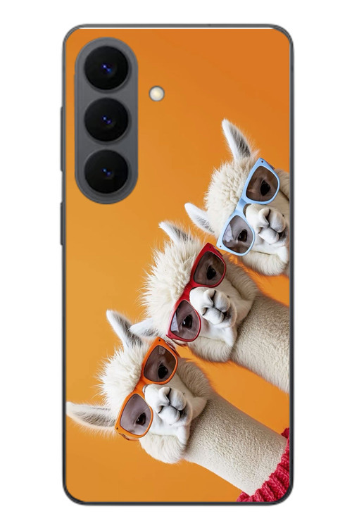 Samsung Galaxy S26 Uyumlu Lamalar Baskılı Silikon Kılıf